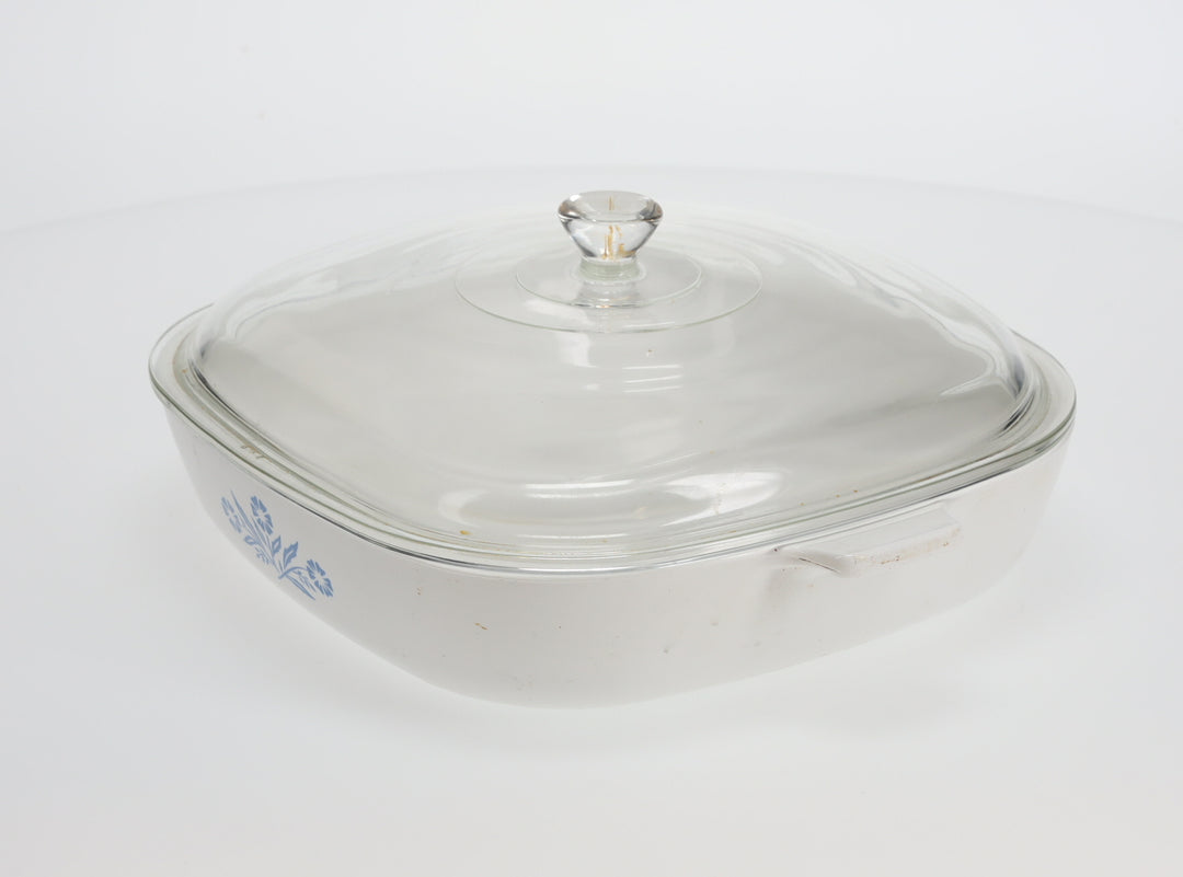 Corning Ware Blue Cornflower 2 1/2-qt. casserole dish with glass lid