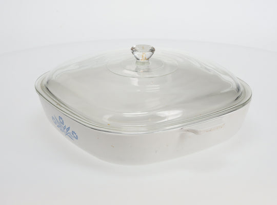 Corning Ware Blue Cornflower 2 1/2-qt. casserole dish with glass lid