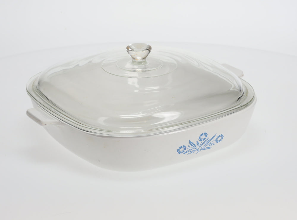 Corning Ware Blue Cornflower 2 1/2-qt. casserole dish with glass lid