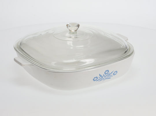 Corning Ware Blue Cornflower 2 1/2-qt. casserole dish with glass lid