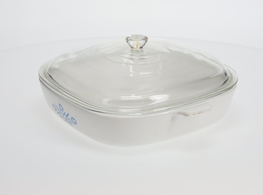 Corning Ware Blue Cornflower 2 1/2-qt. casserole dish with glass lid