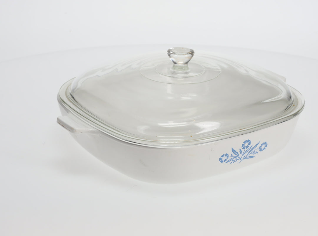 Corning Ware Blue Cornflower 2 1/2-qt. casserole dish with glass lid